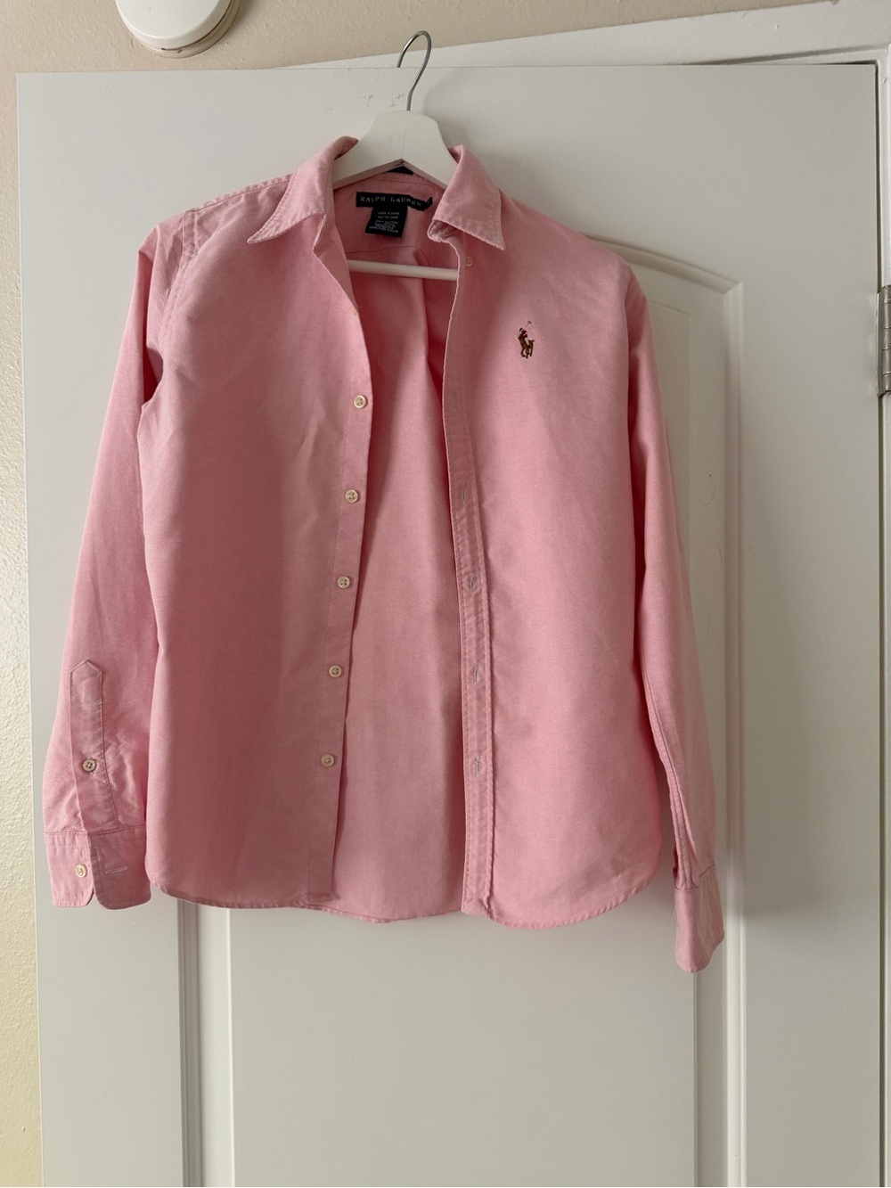 Polo by Ralph Lauren Pink Button-Down Oxford Shirt